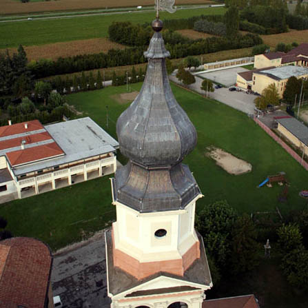 Restauro campanile in piombo - Saonara (PD)