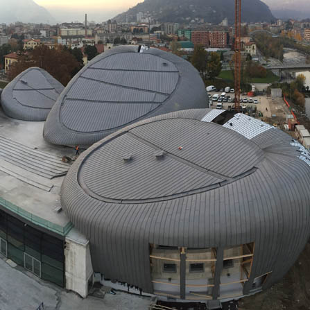 Coperture in lamiera aggraffata Venezia