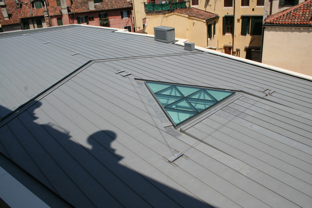 Coperture in lamiera aggraffata Venezia