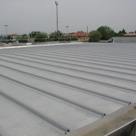 Copertura in riverclack - alluminio