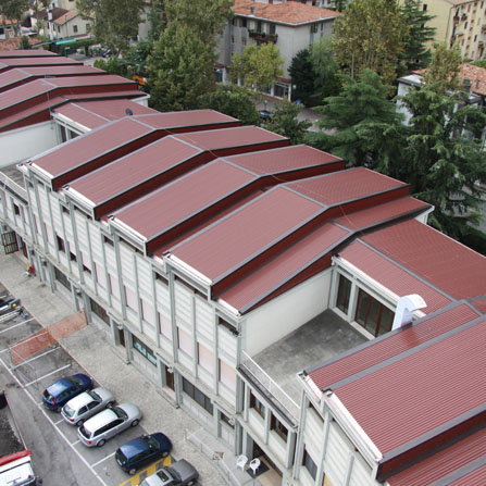 Rimozione amianto e nuova copertura grecata