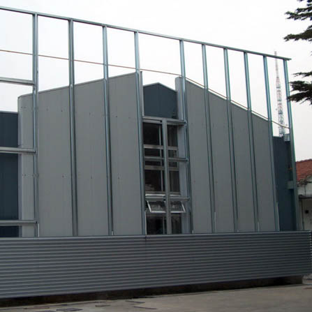 Sottostruttura per rivestimento a parete