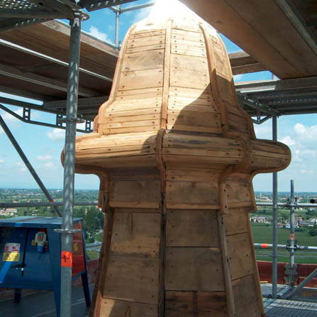 Restauro campanile in piombo - Saonara (PD)